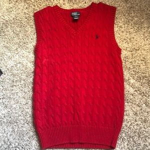 Ralph Lauren like new Boys size 14-16 vest.